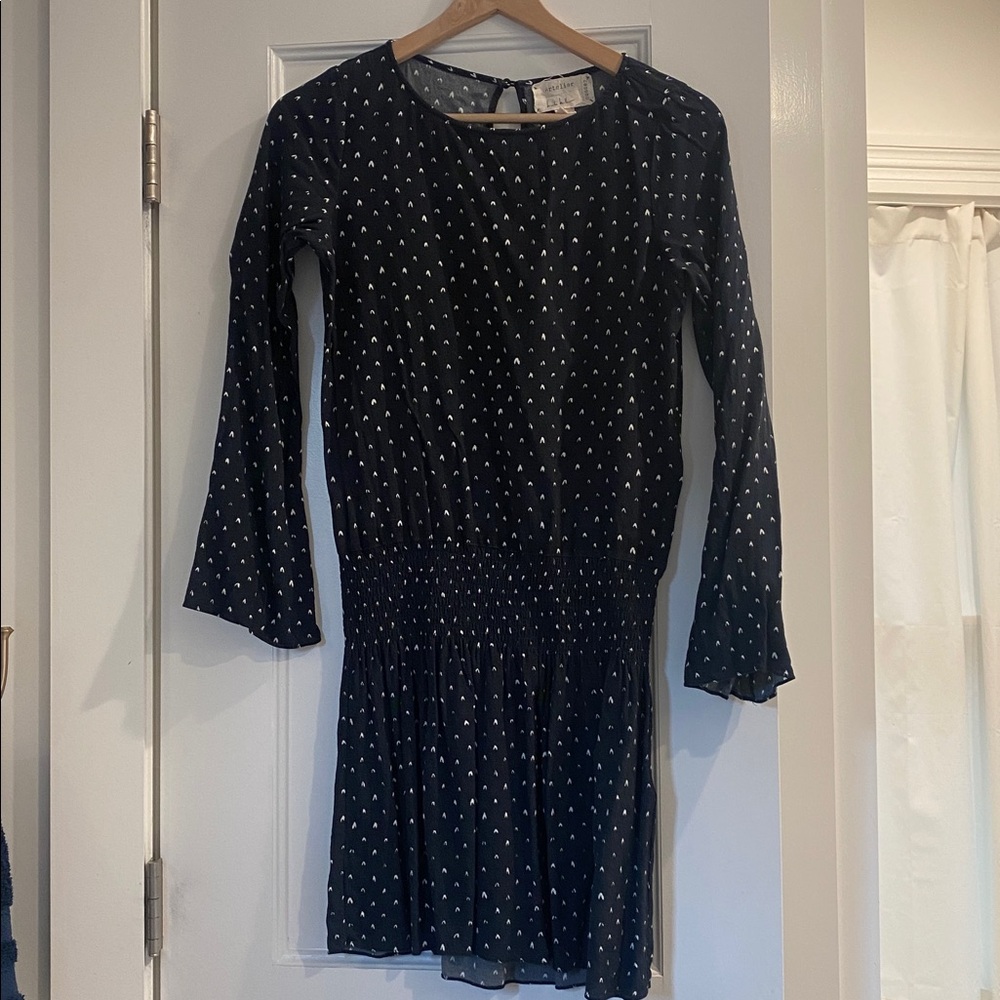 Elegant Black Long Sleeve Dress